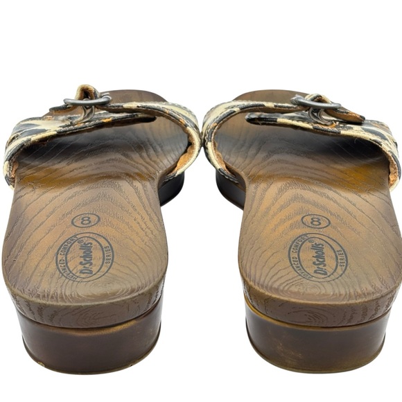 Dr. Scholl's Advanced Comfort Series Leopard Print Sandals  Size 8 - Picture 8 of 10